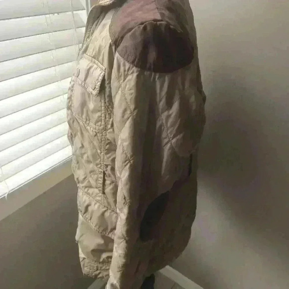 Banana Republic Womens Olive GreenS Quilted Jacket S - Picture 5 of 13